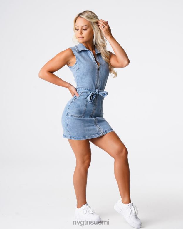 NVGTN Suomi 8D6ZZ720 NVGTN naiset makea yllätys farkkuminimekko kevyt pesu elämäntapa