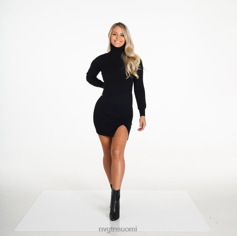 NVGTN Suomi 8D6ZZ732 NVGTN naiset ikuisesti sinun neulemekko musta Lifestyle
