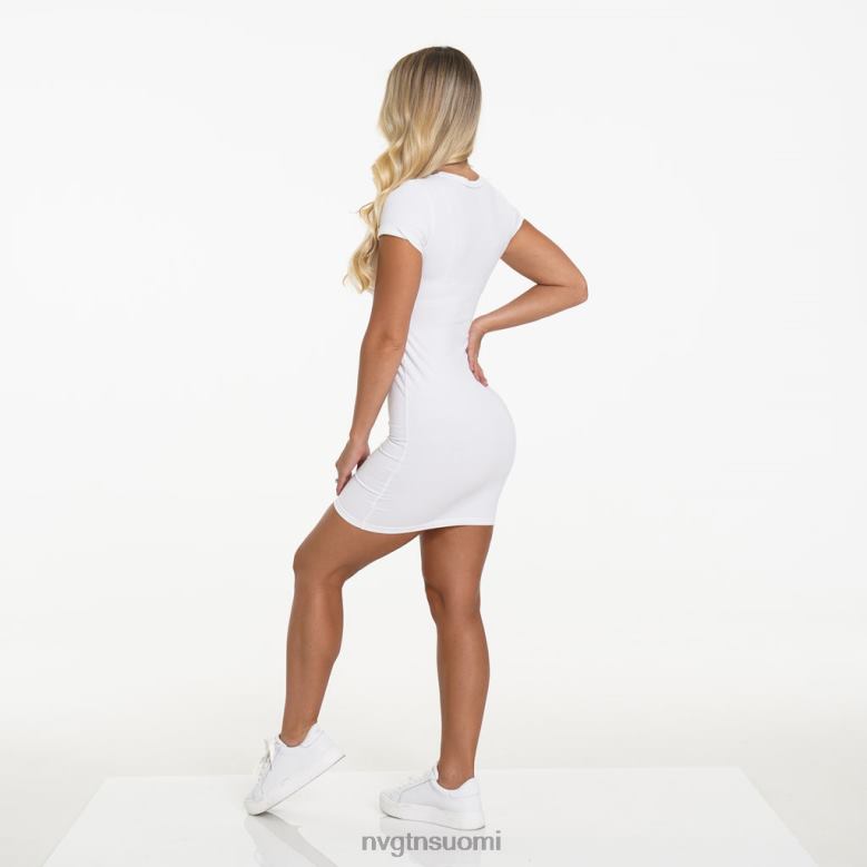 NVGTN Suomi 8D6ZZ733 NVGTN naiset tasku T-mekko valkoinen elämäntapa