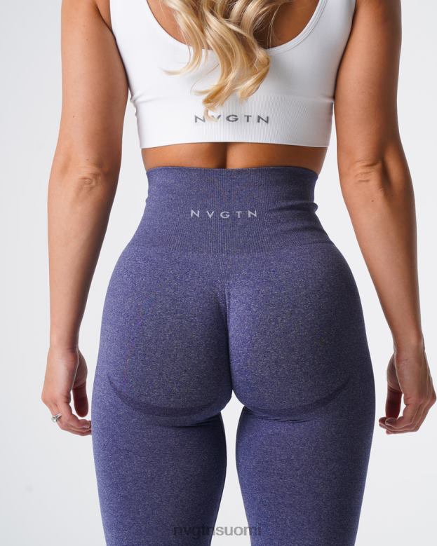 NVGTN Leggings 8D6ZZ630 NVGTN naiset kaarevat saumattomat leggingsit indigo kunto