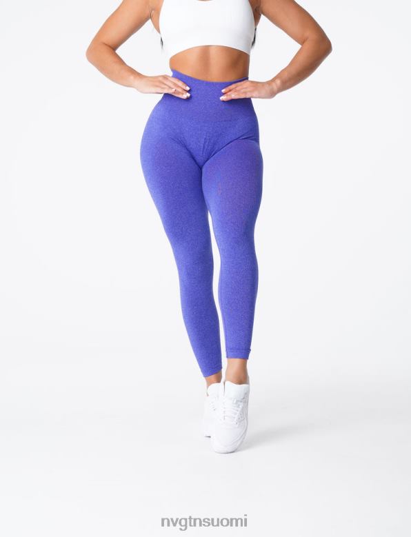 NVGTN Leggings 8D6ZZ633 NVGTN naiset kaarevat saumattomat leggingsit sähkösininen kunto
