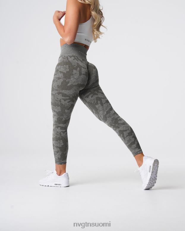 NVGTN Leggings 8D6ZZ675 NVGTN naiset camo saumattomat leggingsit khakin vihreä kunto