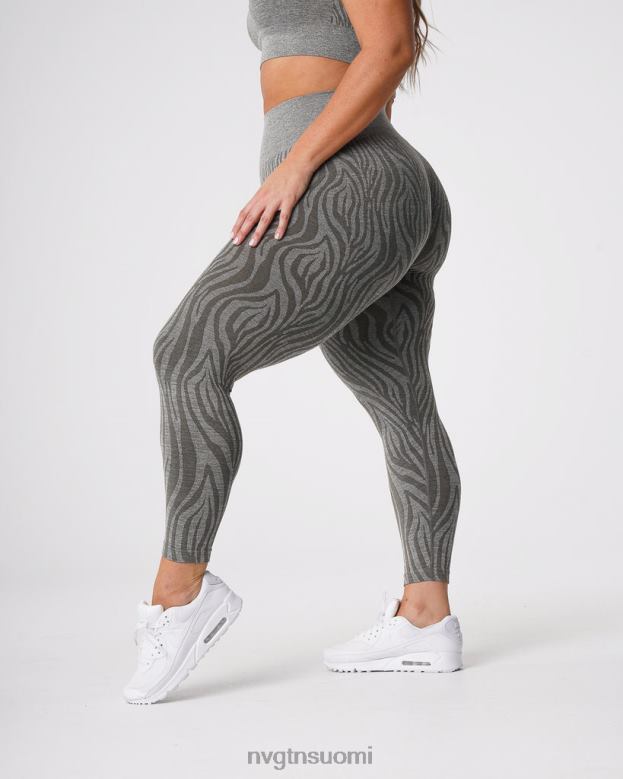 NVGTN Leggings 8D6ZZ687 NVGTN naiset seepran saumattomat leggingsit khakin vihreä kunto