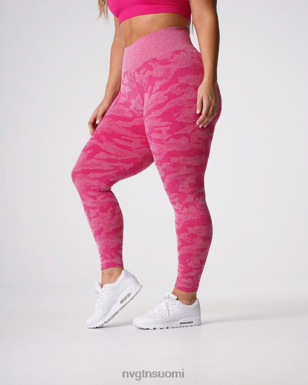 NVGTN Suomi 8D6ZZ673 NVGTN naiset camo saumattomat leggingsit fuksia kunto