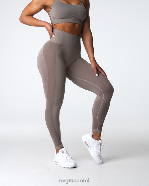 NVGTN Trikoot 8D6ZZ491 NVGTN naiset contour 2.0 saumattomat leggingsit taupe kunto