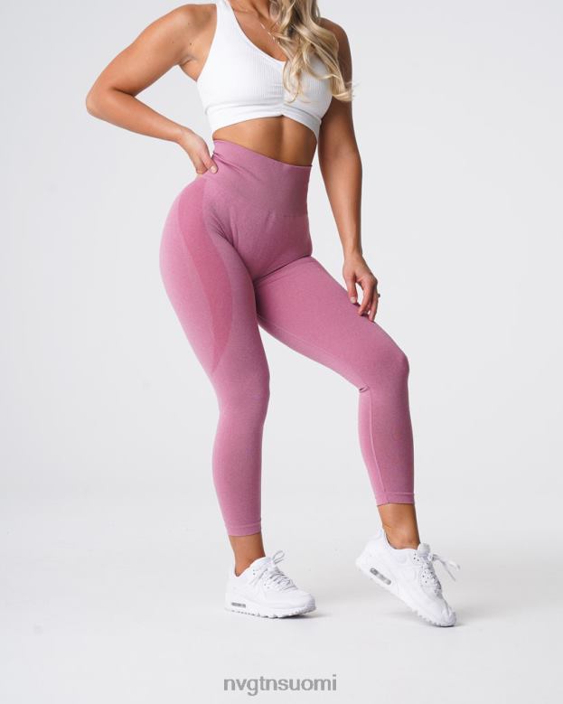 NVGTN Trikoot 8D6ZZ521 NVGTN naiset ääriviivat saumattomat leggingsit pastelli pinkki kunto