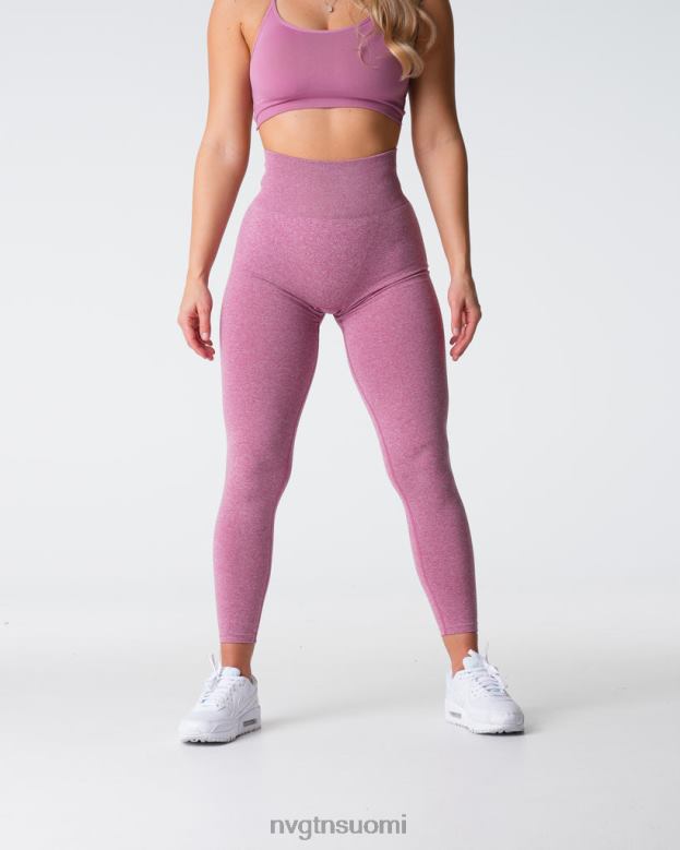 NVGTN Trikoot 8D6ZZ539 NVGTN naiset scrunch saumattomat leggingsit pastelli pinkki kunto