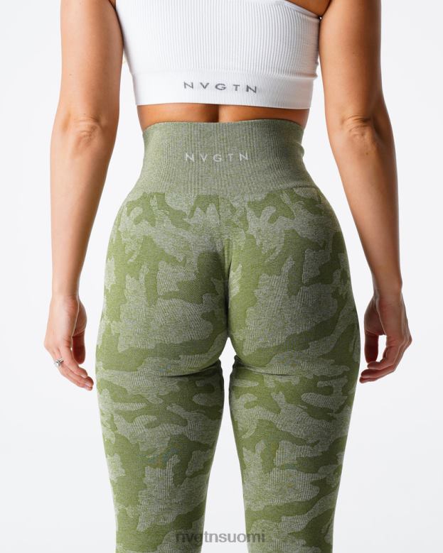 NVGTN Trikoot 8D6ZZ548 NVGTN naiset camo saumattomat leggingsit niitty kunto