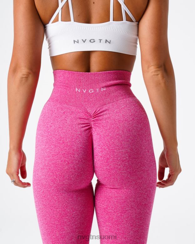 NVGTN Trikoot 8D6ZZ644 NVGTN naiset scrunch saumattomat leggingsit fuksia kunto