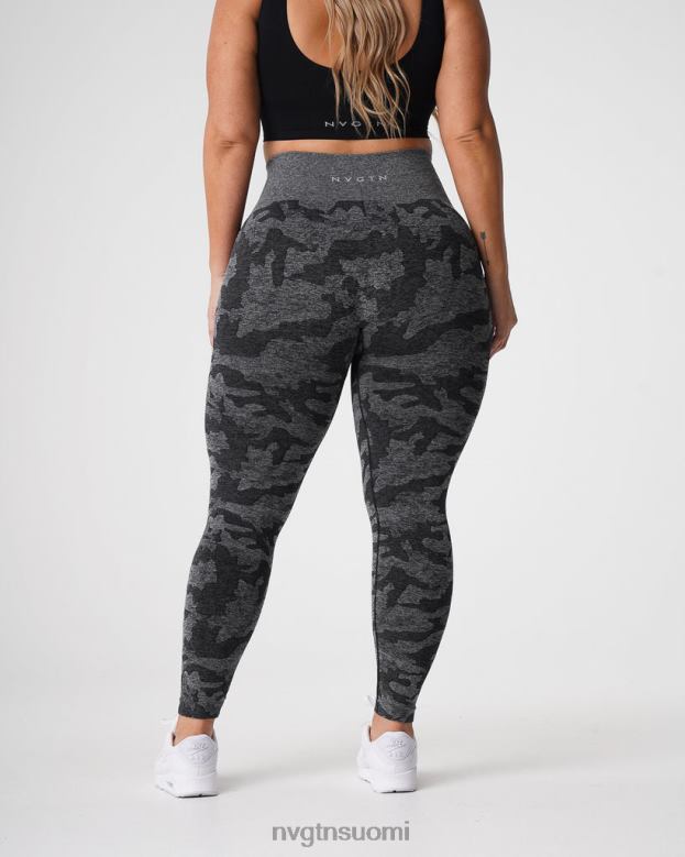 NVGTN Trikoot 8D6ZZ656 NVGTN naiset camo saumattomat leggingsit musta kunto