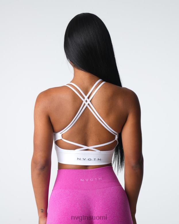 NVGTN Suomi 8D6ZZ10 NVGTN naiset hyve saumattomat rintaliivit valkoinen kunto