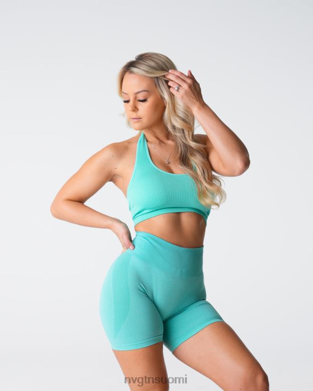 NVGTN Suomi 8D6ZZ117 NVGTN naiset rajattomat uurretut saumattomat riimurintaliivit minttu kunto