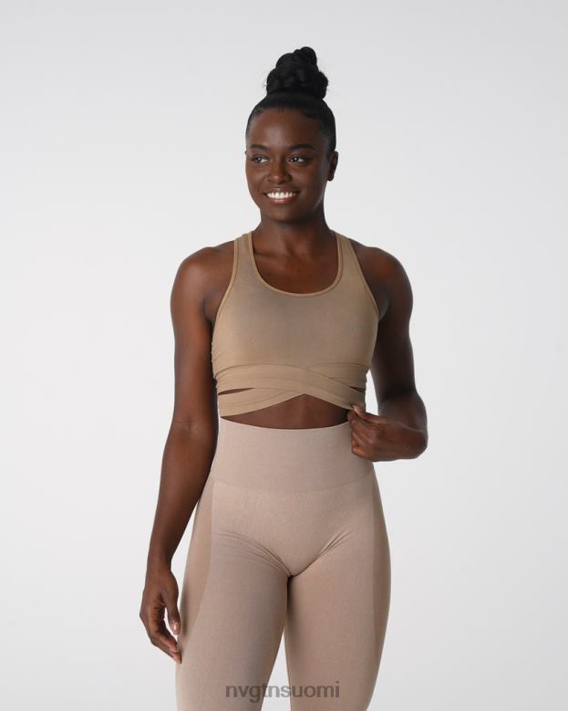 NVGTN Suomi 8D6ZZ145 NVGTN naiset veistokselliset saumattomat rintaliivit beige kunto