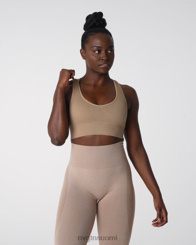 NVGTN Suomi 8D6ZZ160 NVGTN naiset galaxy uurretut saumattomat rintaliivit beige kunto