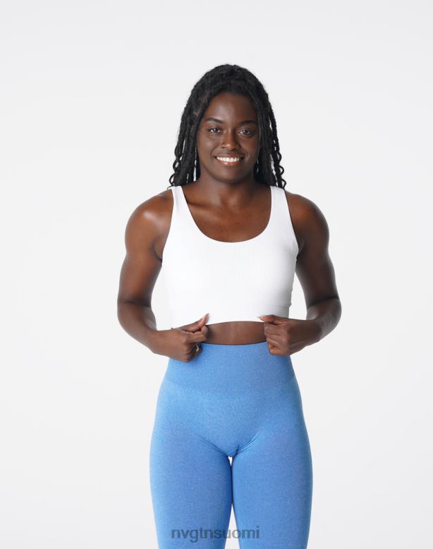 NVGTN Suomi 8D6ZZ195 NVGTN naiset halu uurretut saumattomat rintaliivit valkoinen kunto