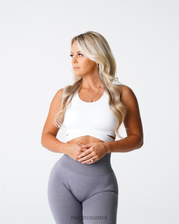 NVGTN Suomi 8D6ZZ201 NVGTN naiset veistokselliset saumattomat rintaliivit valkoinen kunto