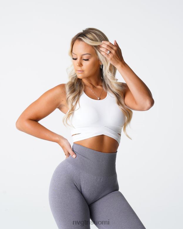 NVGTN Suomi 8D6ZZ201 NVGTN naiset veistokselliset saumattomat rintaliivit valkoinen kunto