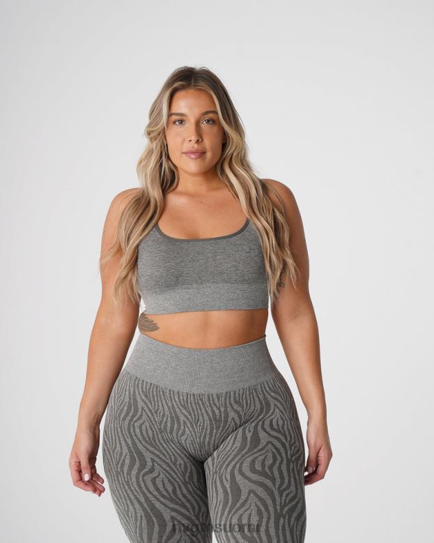 NVGTN Suomi 8D6ZZ220 NVGTN naiset zebra eclipse saumattomat rintaliivit khakin vihreä kunto