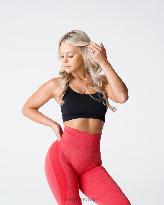 NVGTN Suomi 8D6ZZ25 NVGTN naiset voittamattomat saumattomat rintaliivit musta kunto