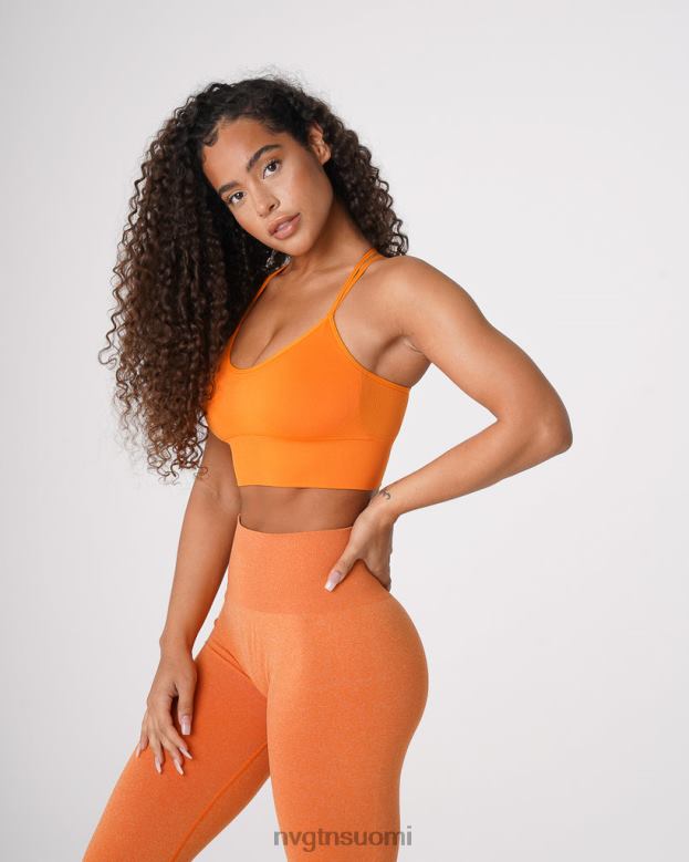 NVGTN Suomi 8D6ZZ57 NVGTN naiset kukoistavat saumattomat rintaliivit klementiini kunto