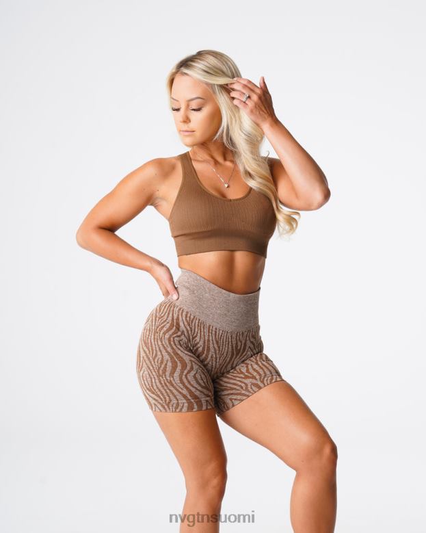 NVGTN Suomi 8D6ZZ63 NVGTN naiset galaxy uurretut saumattomat rintaliivit mokka kunto