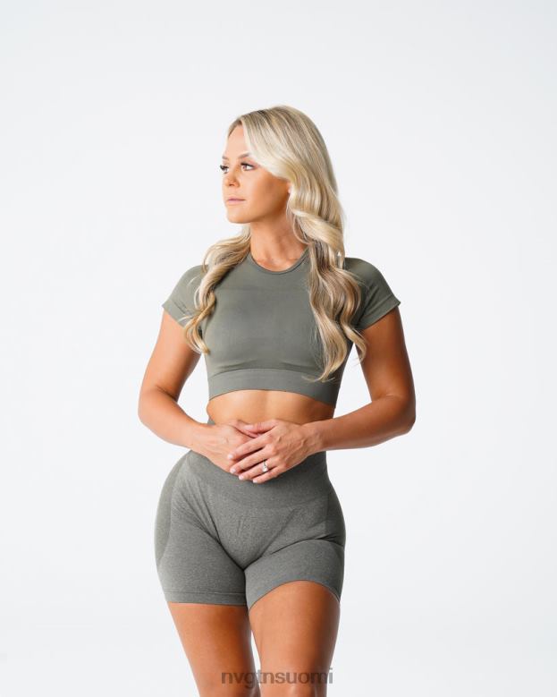 NVGTN Suomi 8D6ZZ73 NVGTN naiset saumaton vortex-rintaliivit khakin vihreä kunto