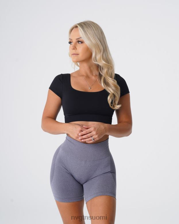 NVGTN Suomi 8D6ZZ75 NVGTN naiset seesteiset saumattomat rintaliivit musta kunto