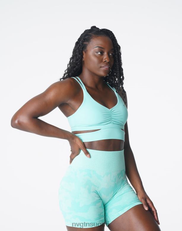 NVGTN Trikoot 8D6ZZ119 NVGTN naiset pyörivät rintaliivit minttu kunto