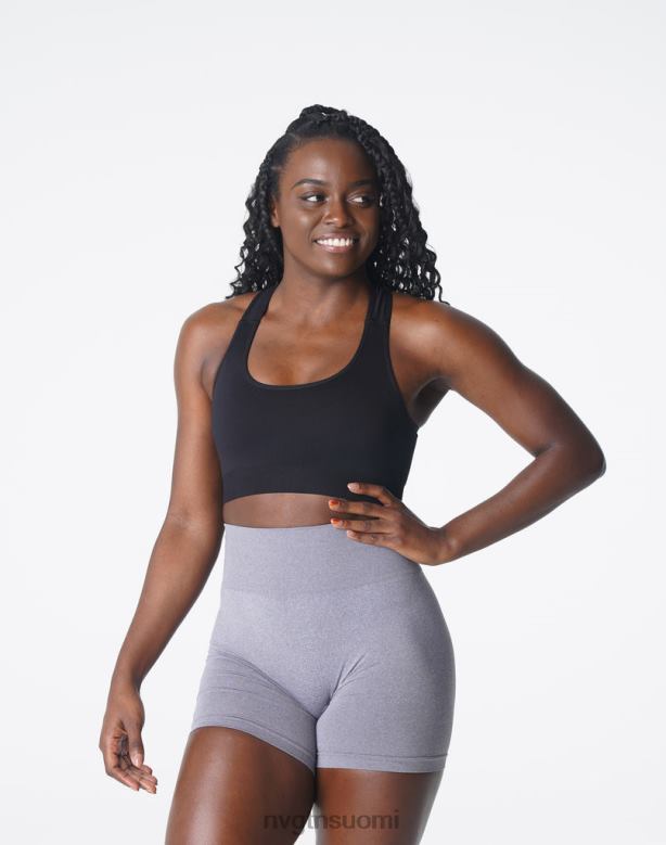 NVGTN Trikoot 8D6ZZ128 NVGTN naiset surge saumattomat rintaliivit musta kunto