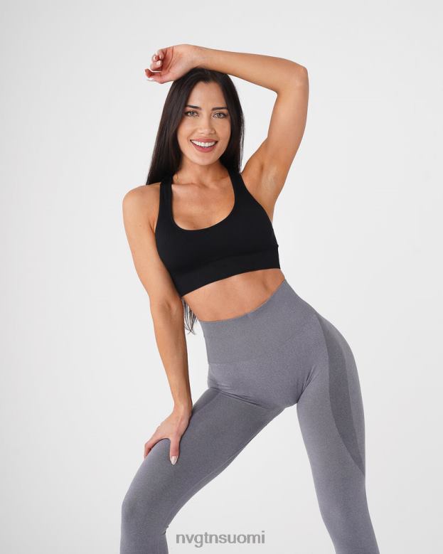 NVGTN Trikoot 8D6ZZ158 NVGTN naiset galaxy uurretut saumattomat rintaliivit musta kunto