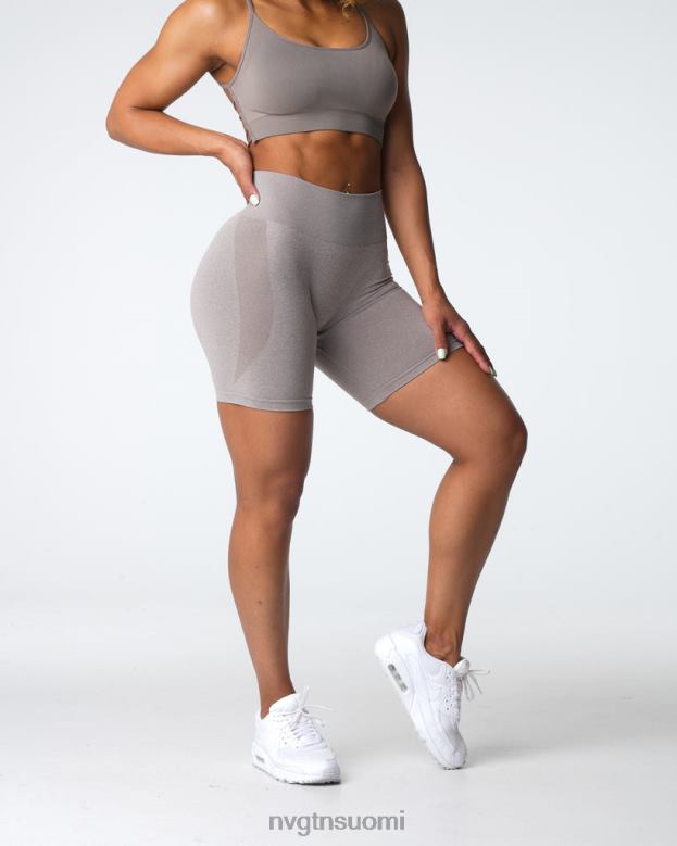 NVGTN Suomi 8D6ZZ324 NVGTN naiset ääriviivat saumattomat shortsit taupe kunto