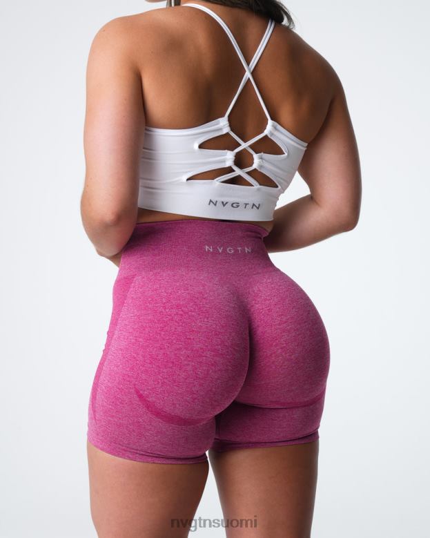NVGTN Suomi 8D6ZZ331 NVGTN naiset ääriviivat saumattomat shortsit karmiininpunainen kunto