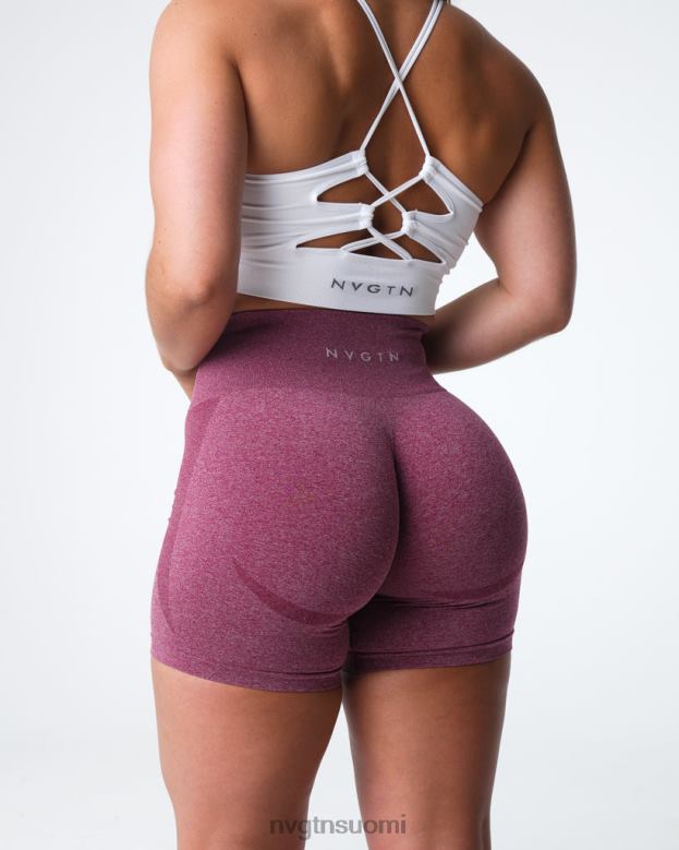 NVGTN Suomi 8D6ZZ337 NVGTN naiset ääriviivat saumattomat shortsit kastanjanruskea kunto