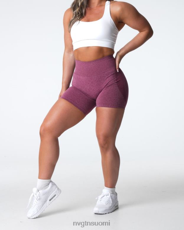 NVGTN Suomi 8D6ZZ337 NVGTN naiset ääriviivat saumattomat shortsit kastanjanruskea kunto