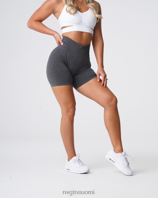 NVGTN Suomi 8D6ZZ357 NVGTN naiset Pro saumattomat shortsit mustapilkuinen kunto