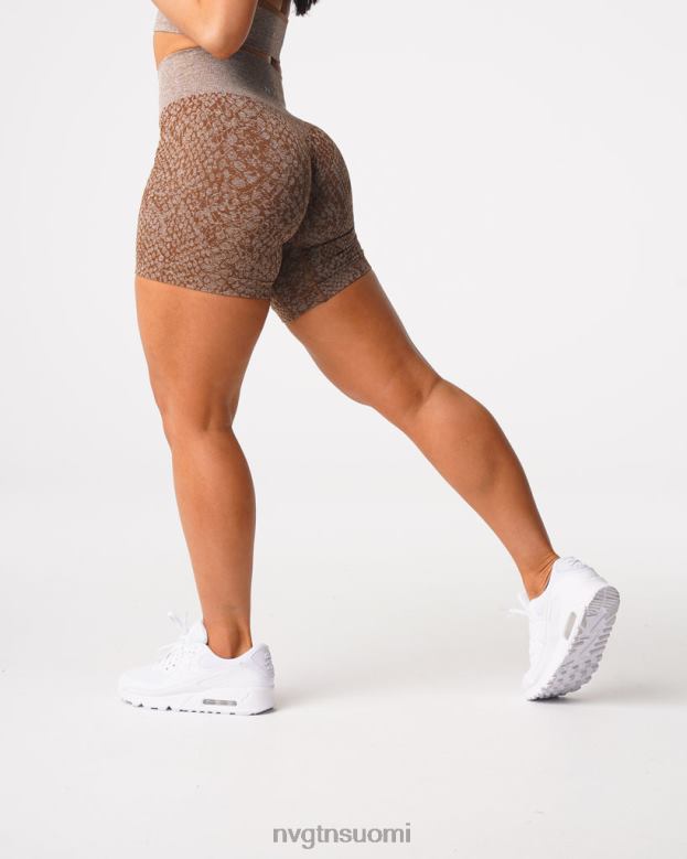 NVGTN Suomi 8D6ZZ475 NVGTN naiset saumattomat käärmeenhousut mokka kunto