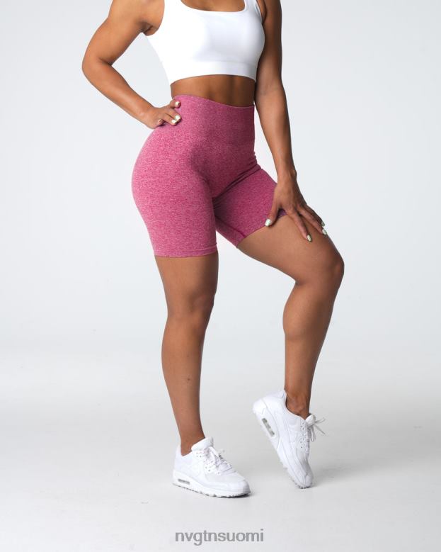 NVGTN Trikoot 8D6ZZ404 NVGTN naiset saumattomat scrunch shortsit karmiininpunainen kunto