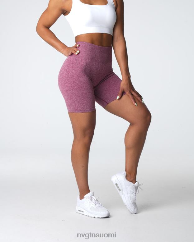 NVGTN Trikoot 8D6ZZ410 NVGTN naiset saumattomat scrunch shortsit kastanjanruskea kunto