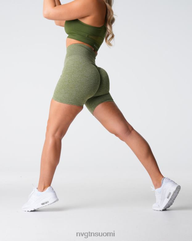NVGTN Trikoot 8D6ZZ416 NVGTN naiset saumattomat scrunch shortsit niitty kunto
