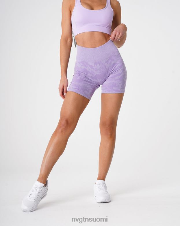 NVGTN Trikoot 8D6ZZ446 NVGTN naiset camo saumattomat shortsit liila kunto