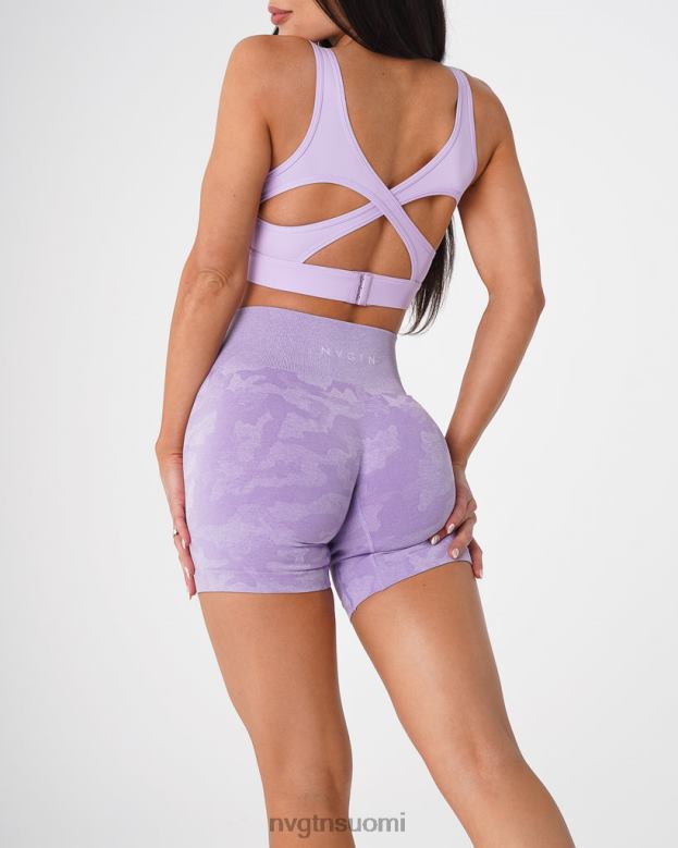 NVGTN Trikoot 8D6ZZ446 NVGTN naiset camo saumattomat shortsit liila kunto