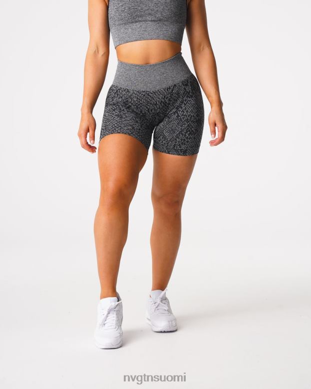 NVGTN Trikoot 8D6ZZ473 NVGTN naiset saumattomat käärmeenhousut mustapilkuinen kunto