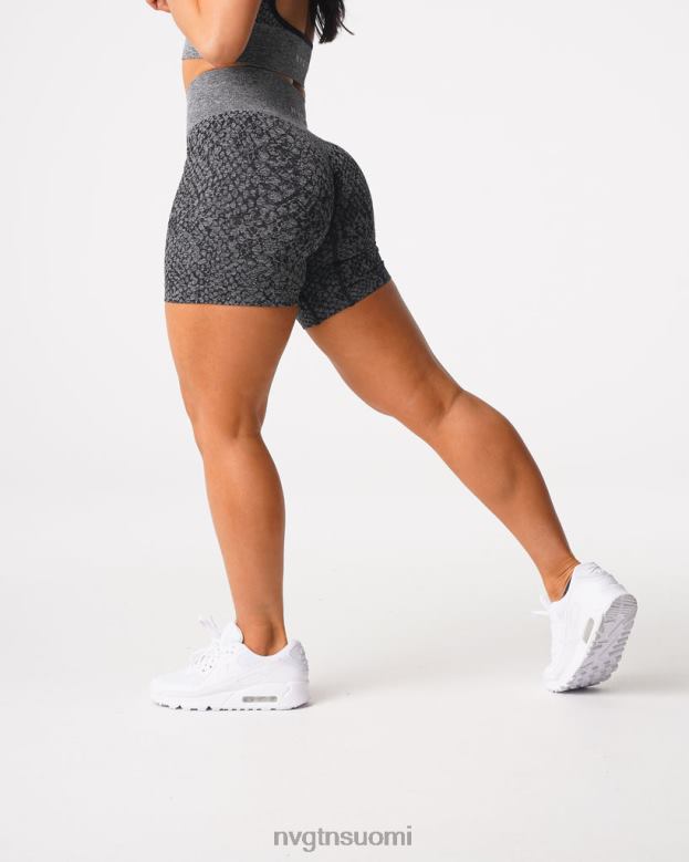 NVGTN Trikoot 8D6ZZ473 NVGTN naiset saumattomat käärmeenhousut mustapilkuinen kunto