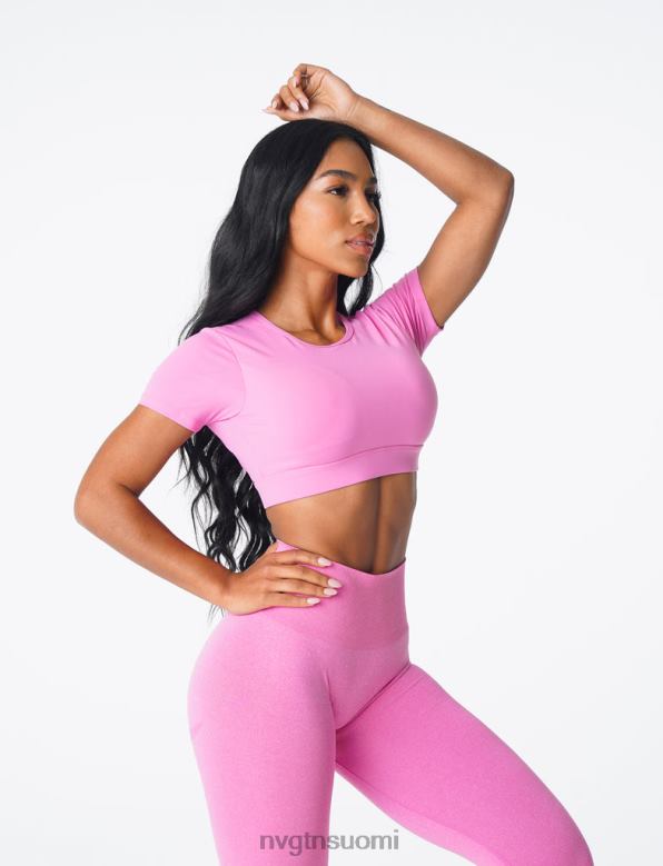 NVGTN Suomi 8D6ZZ79 NVGTN naiset avoin selkäpaita purukumi pinkki kunto