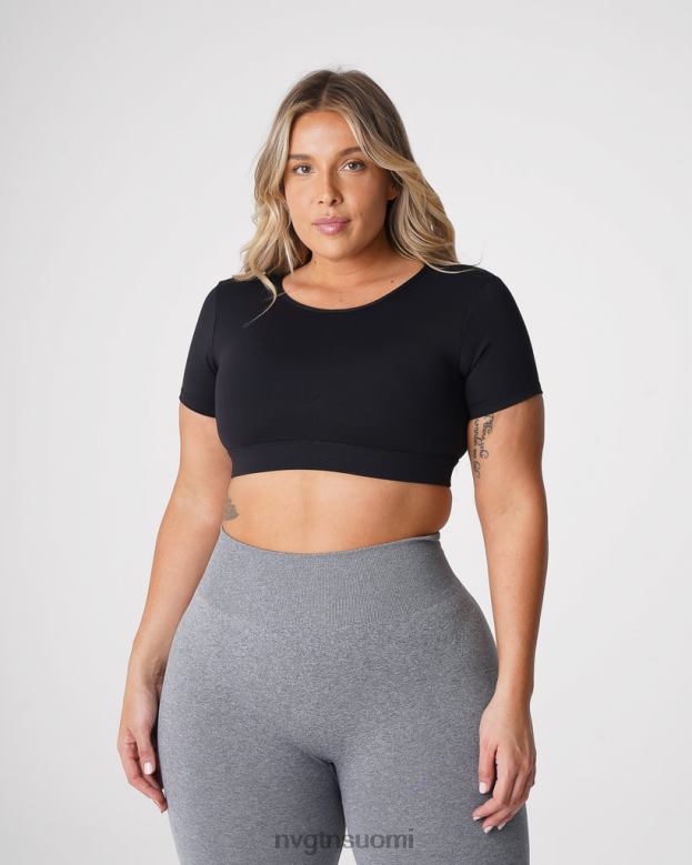 NVGTN Trikoot 8D6ZZ77 NVGTN naiset avoin selkäpaita musta kunto