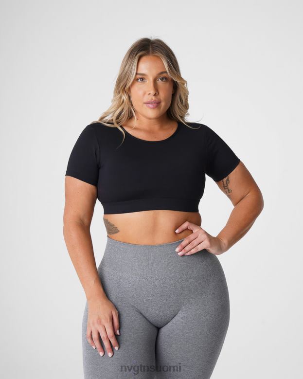 NVGTN Trikoot 8D6ZZ77 NVGTN naiset avoin selkäpaita musta kunto