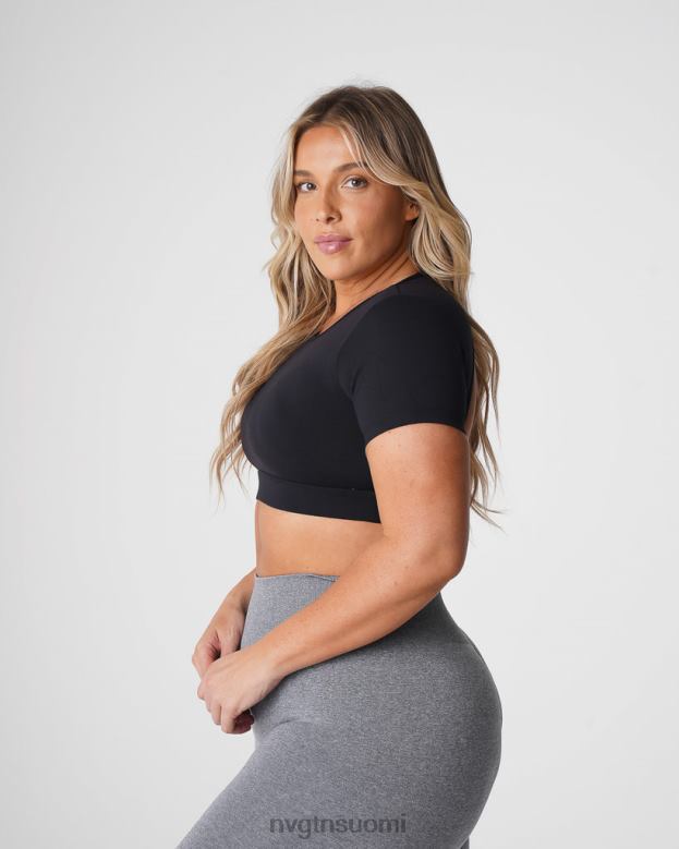 NVGTN Trikoot 8D6ZZ77 NVGTN naiset avoin selkäpaita musta kunto